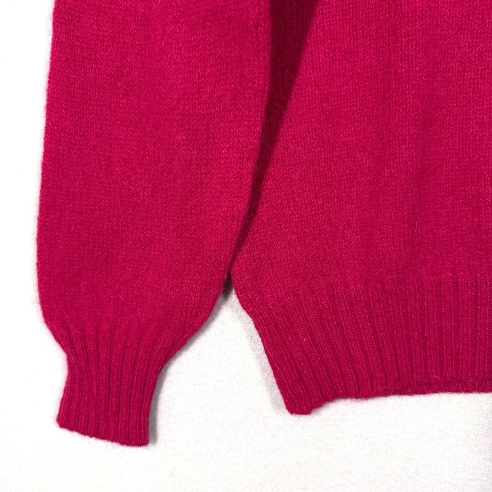Vintage McGeorge Sweater 44 46 L XL Scotland Shetland Wool Jumper Pullover NWT